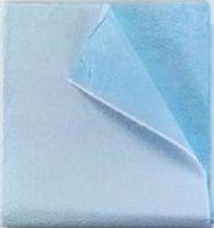 Tidi Everyday Stretcher Sheet Standard, Blue, 40 x 48 Inch - Case of 100 - Image 1