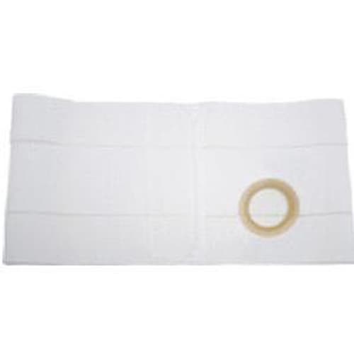 Nu-Hope Nu-Form 7" Ostomy Support Belt, 2-1/2" White, Large, Left - Each - Image 1