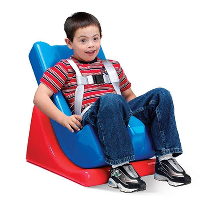 Tumble Forms Deluxe Floor Sitter, Large - Purple - Image 1