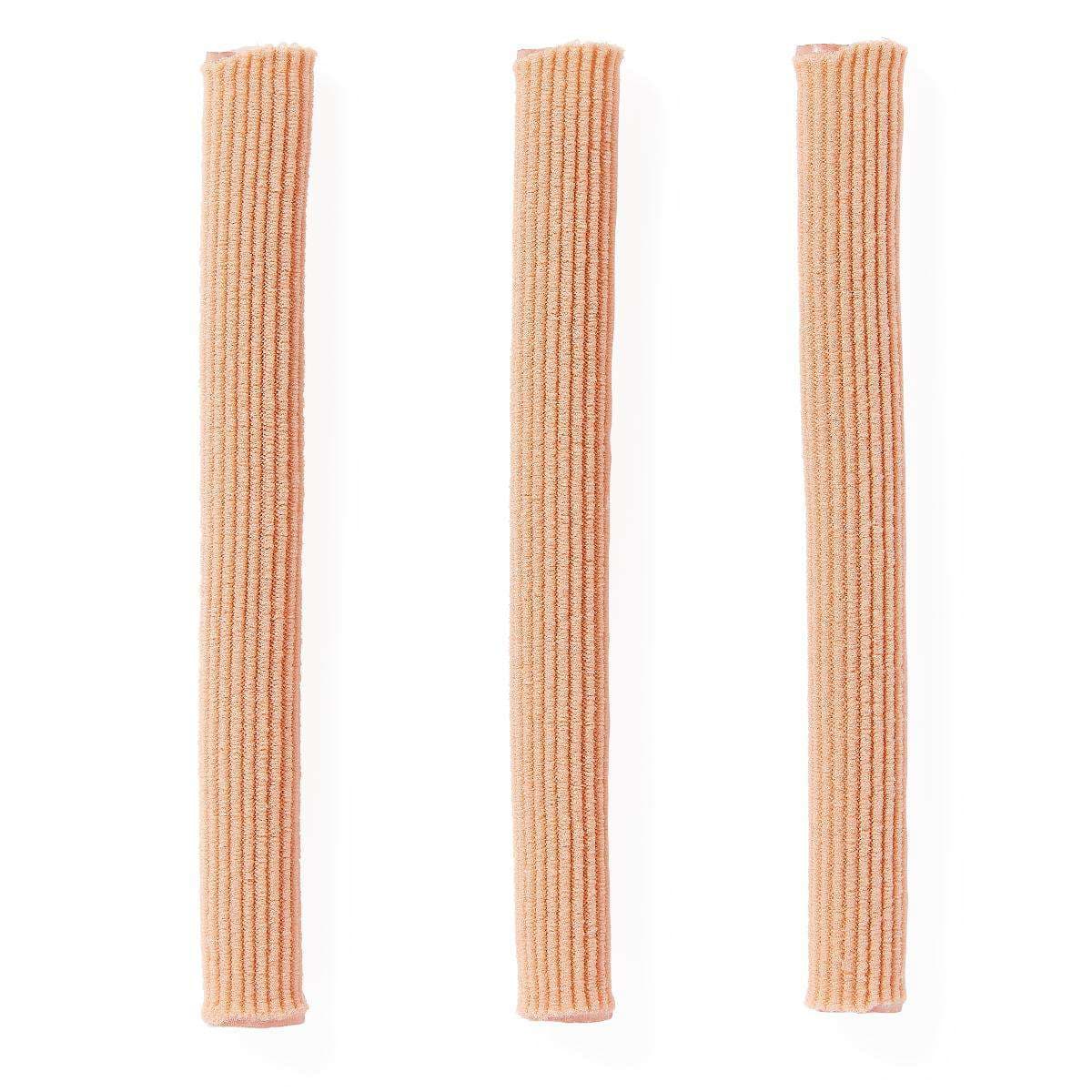 Medline Gel Ribbed Digital Toe Tube, Narrow - Package of 3 - Image 1