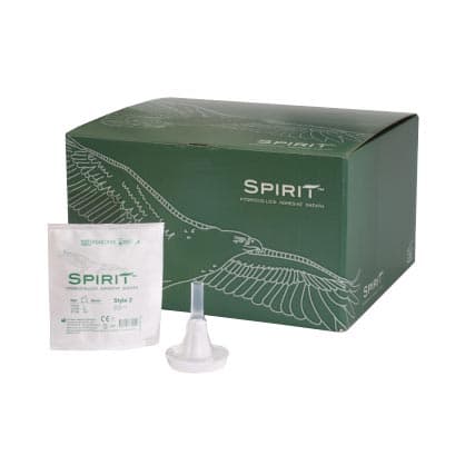 Spirit Style 1 Hydrocolloid Sheath Male External Catheter, 25mm - Case of 30 - Image 1