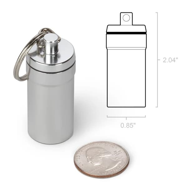 Apothecary Products EZY Dose Pill Fob Keychain - Image 6