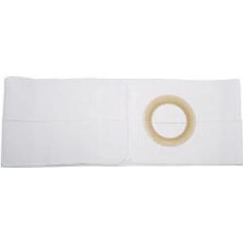 Nu-Hope Nu-Form 6" Ostomy Support Belt Without Prolapse Flap, No Hole White, Medium - Image 1