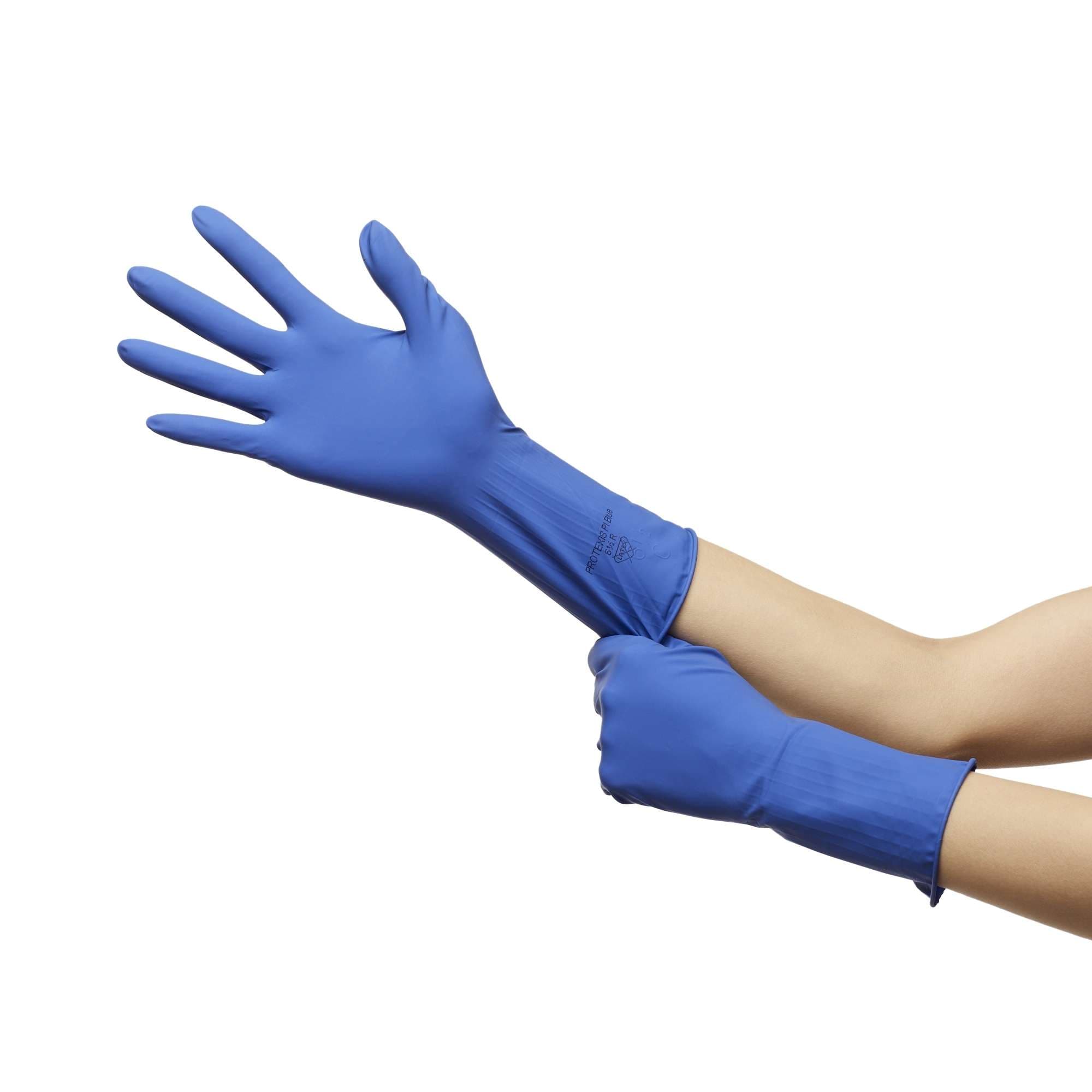 Cardinal Protexis PI Blue with Neu-Thera Powder-Free Surgical Gloves - Image 2
