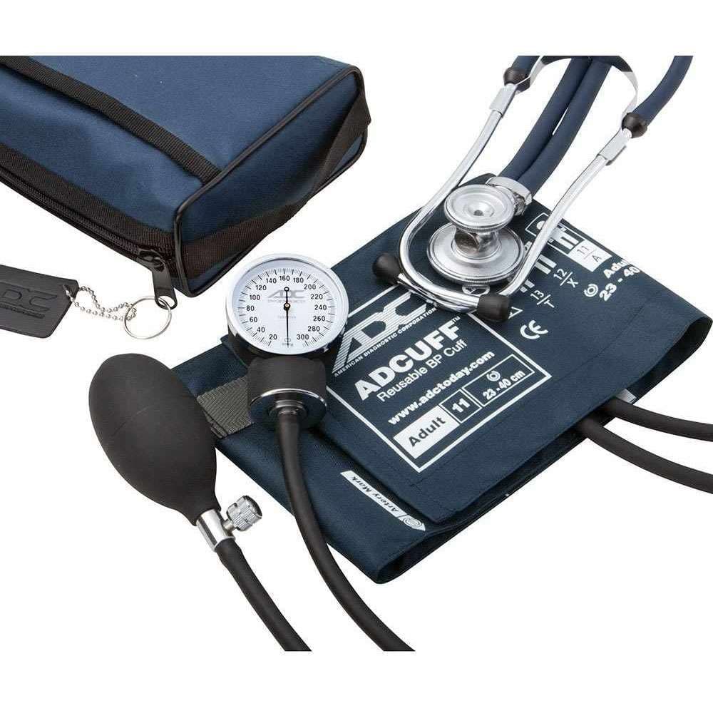 ADC Pro's Combo II SR Pocket Aneroid & Sprague Kit, Navy, Adult - Image 1