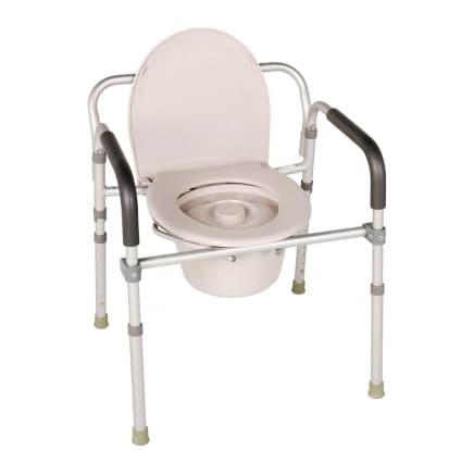 Lumex Folding Aluminum Commode - Case of 2