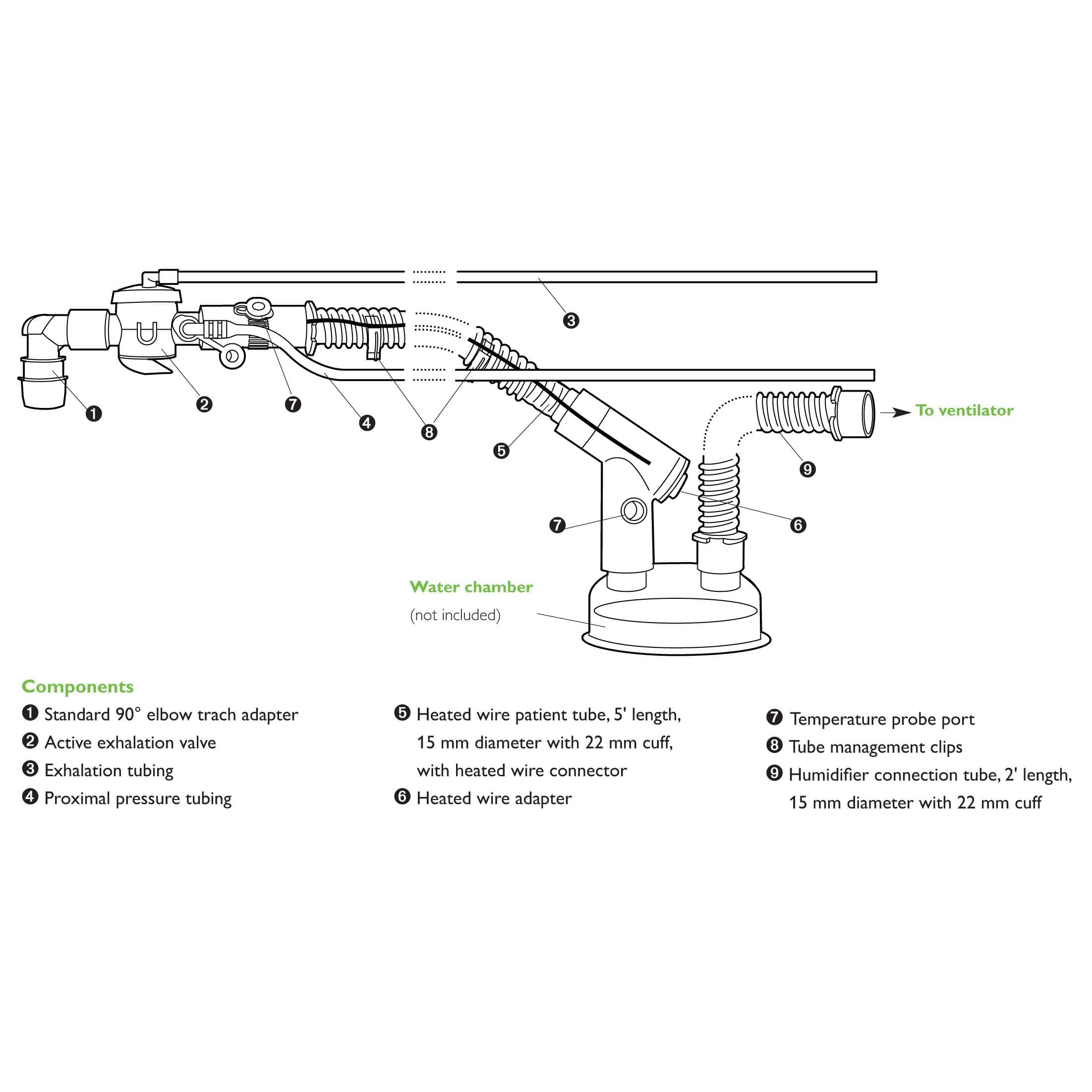 Respironics Active Circuit Heated wire - Image 2