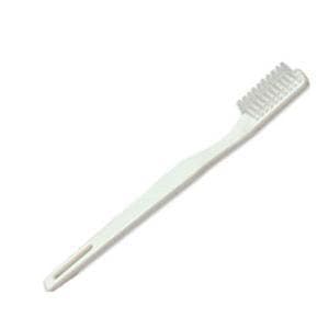 Dynarex Adult Toothbrush, White, 30 Tuft - Box of 144 - Image 1