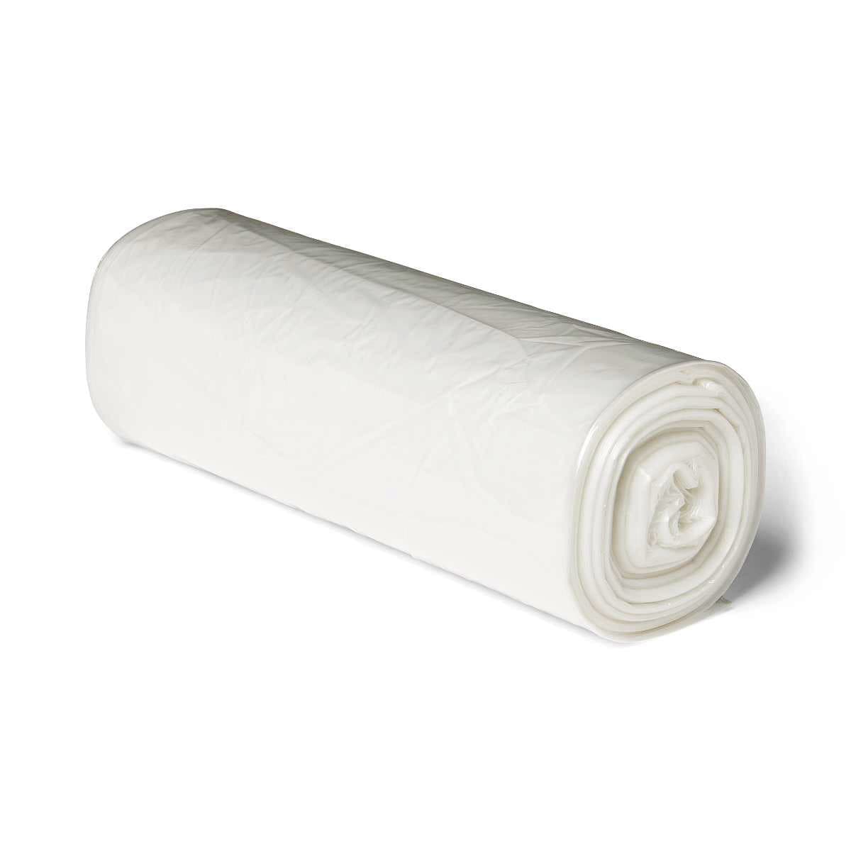 Medline Clear Low-density Trash Can Liners, 35 x 42 Inch, 33 Gal,.8 Mil, Roll - Case of 250 - Image 1