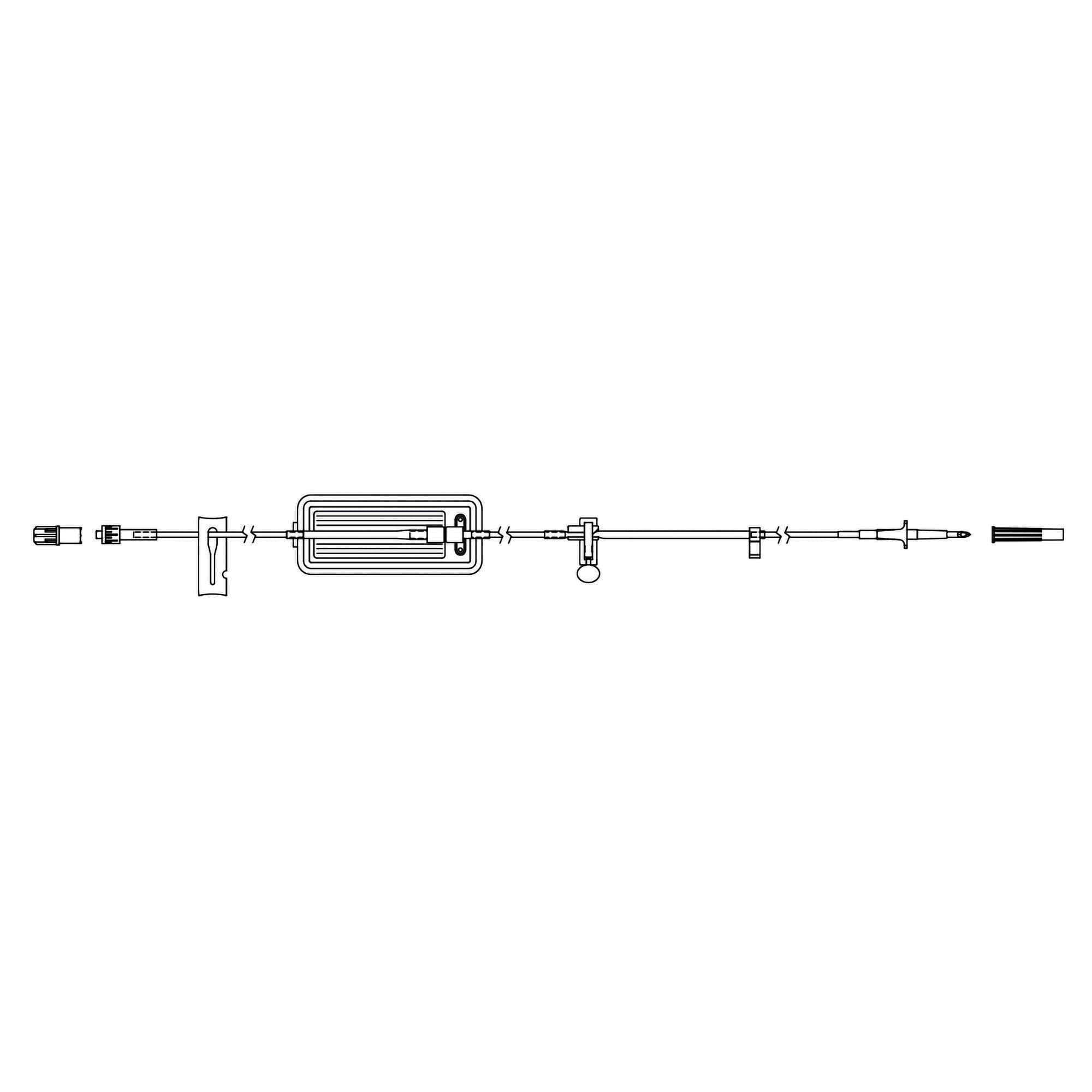 Curlin Administration set with air-Eliminating Filter - Image 2