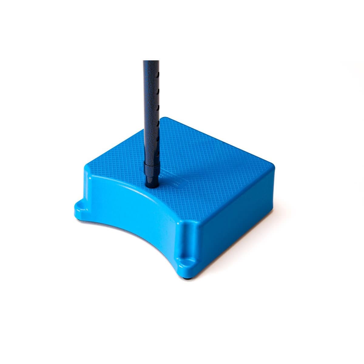 EZ-Step Stair Climbing Ice Blue Cane with Blue Base - Each - Image 2