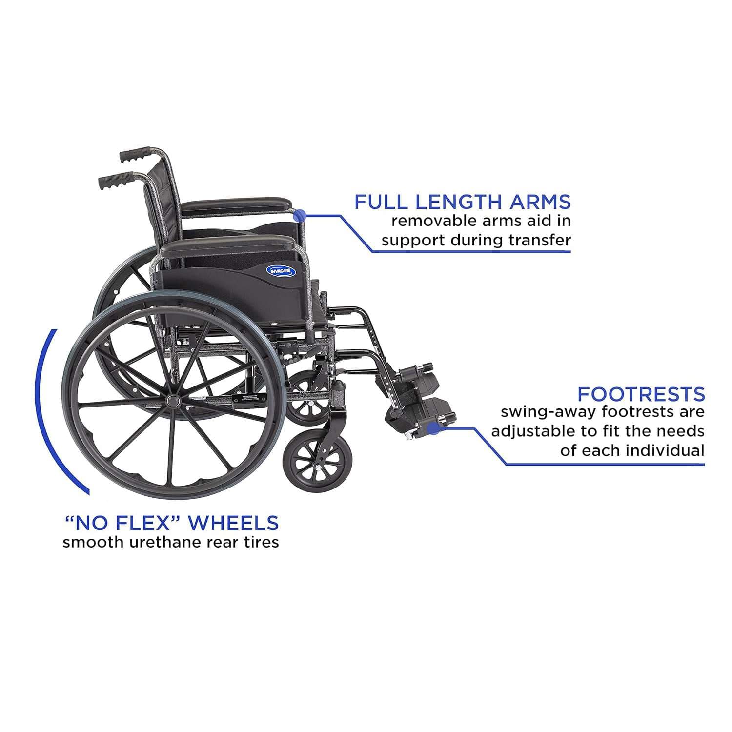 Invacare Tracer EX2 Standard Wheelchair - Quick Ship - Image 2