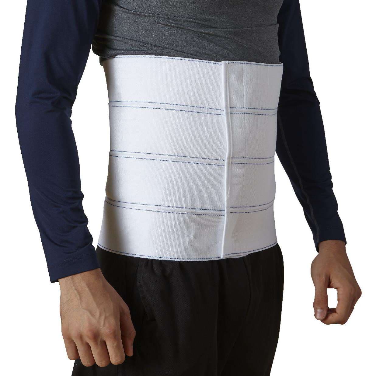 Medline Four-Panel Standard Abdominal Binder, 4XLarge - Image 1