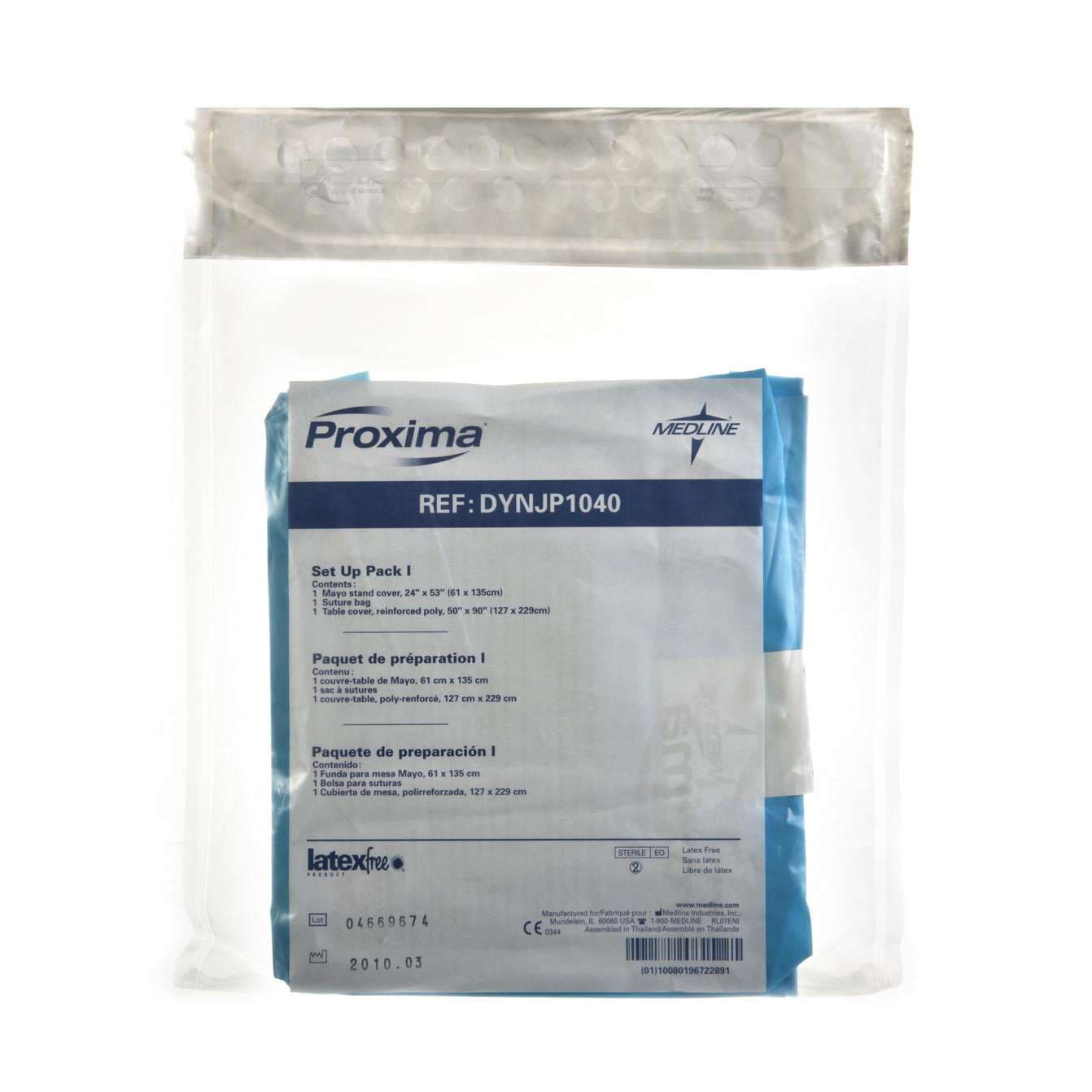 Medline Set-up Surgical Pack Without Drape - Image 2