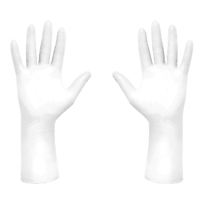 Halyard Purezero HG3 Sterile White Nitrile Gloves - Image 2