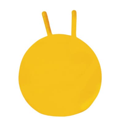 CanDo Inflatable Exercise Jump Ball, 16 Inch, Yellow - Image 1