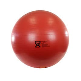 CanDo ABS Exercise Ball, 30 Inch, Red, Polybag - Image 1