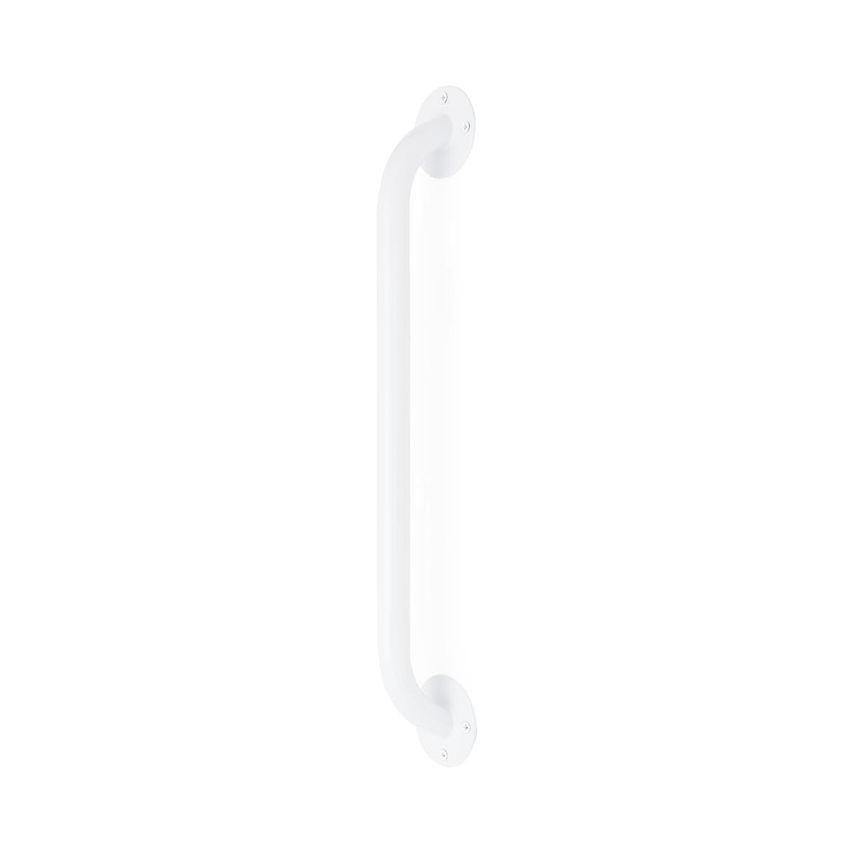 Medline White Enameled Grab Bars, Grab Bar 18" White - Each - Image 1