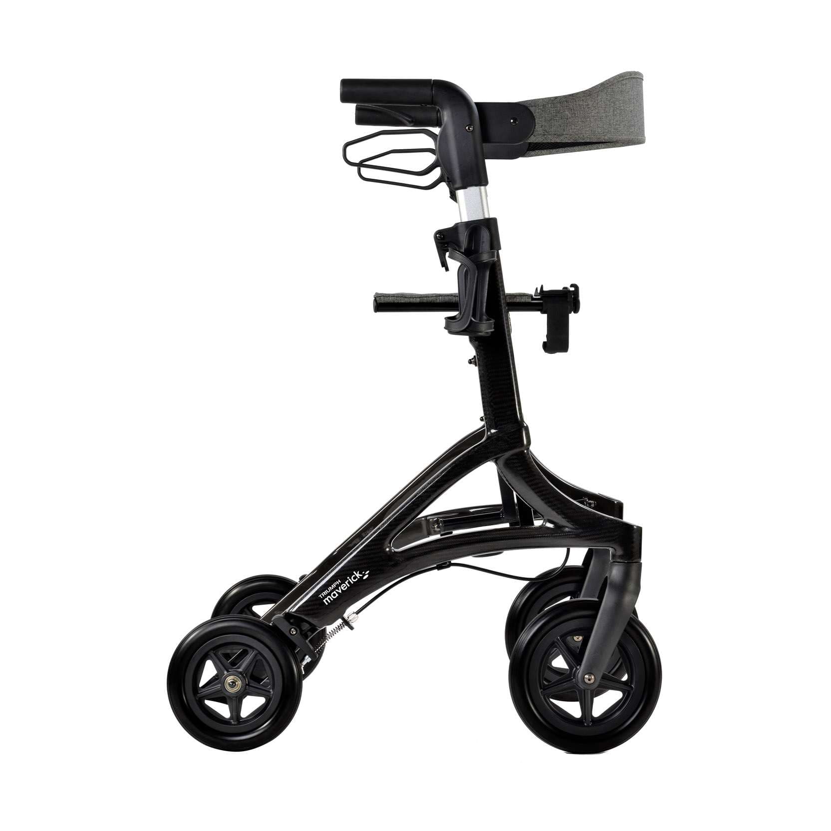 Triumph Mobility Maverick Carbon Fibre Rollator - Image 2