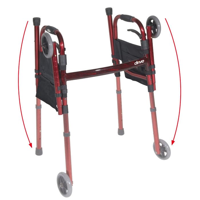 Drive Deluxe folding travel walker - Image 2