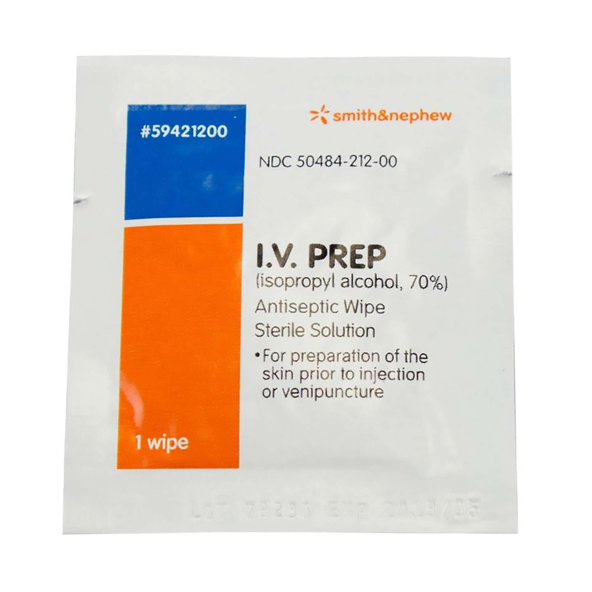 IV Prep Isopropyl Alcohol Antiseptic Prep Pad - Image 2