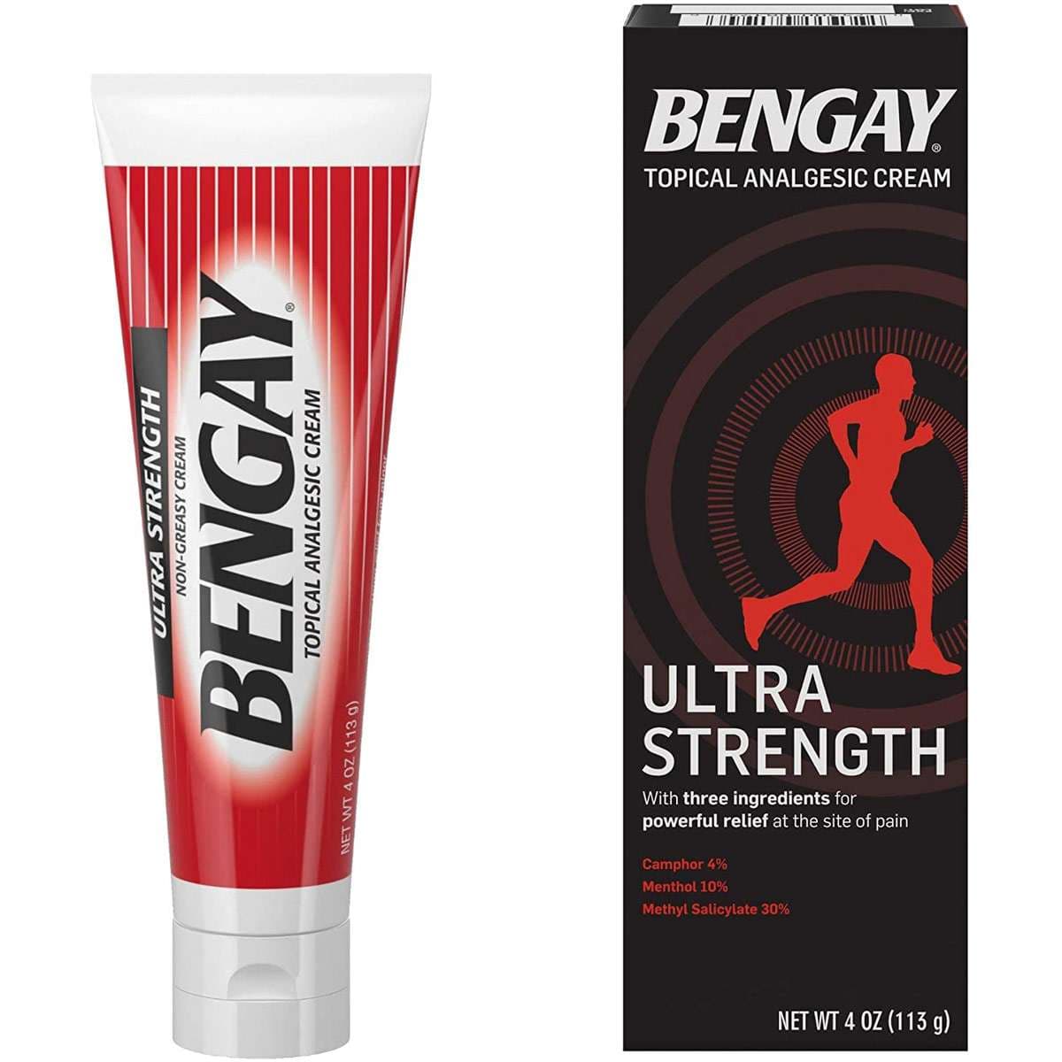 Bengay Ultra Strength Topical Analgesic Cream, 4 oz - Each - Image 1