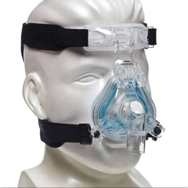 ComfortGel Blue Nasal CPAP Mask with Premium Headgear - Image 1