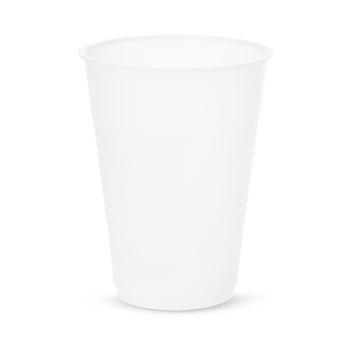 Medline Disposable Plastic Drinking Cups, 9 Oz, Translucent - Case of 2500 - Image 1