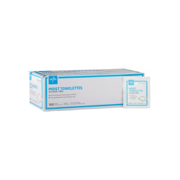 Medline Premoistened Cleansing Towellete - Box of 100 - Image 1