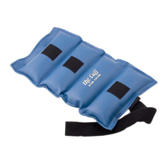 The Cuff Deluxe Ankle and Wrist Weight, Blue, 20 Lbs - Image 1