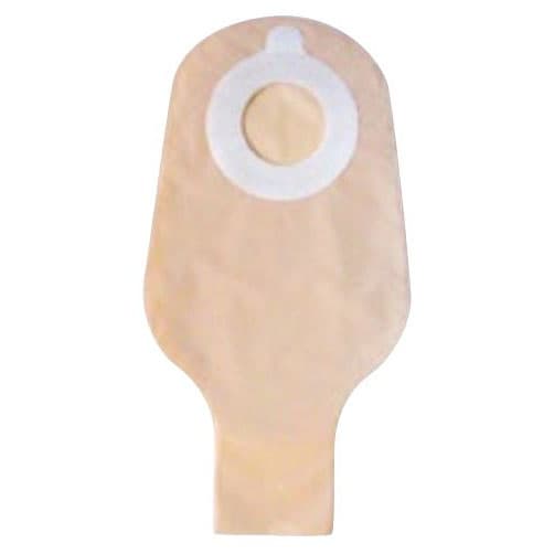 Cymed Colostomy Two-piece Drainable Pouch Options, 11 Inch Clear - Box of 10 - Image 1