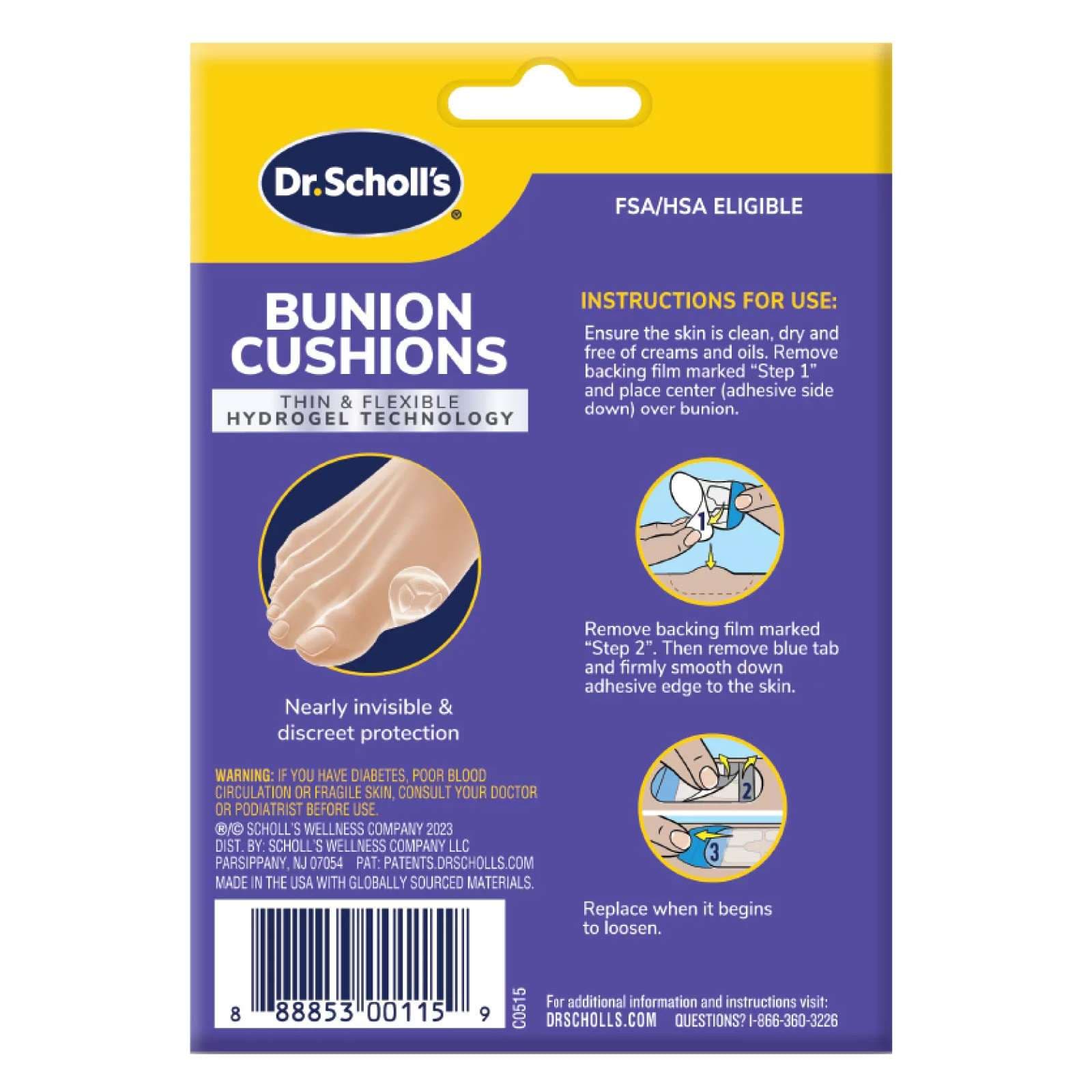 Dr. Scholl's Duragel Bunion Cushion - Package of 5 - Image 2