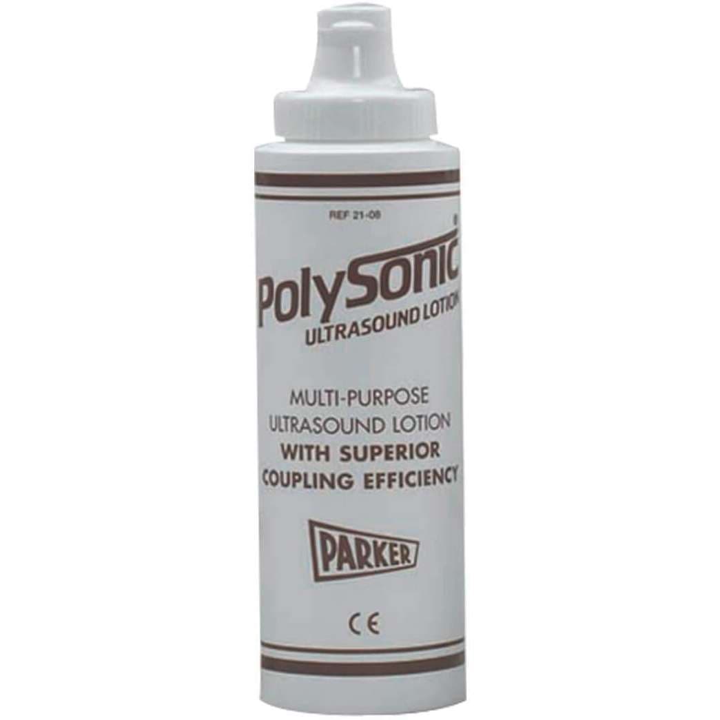 Polysonic Multi-Purpose Ultrasound Lotion, 8.5 oz. Squeeze Bottle - Case of 72 - Image 1