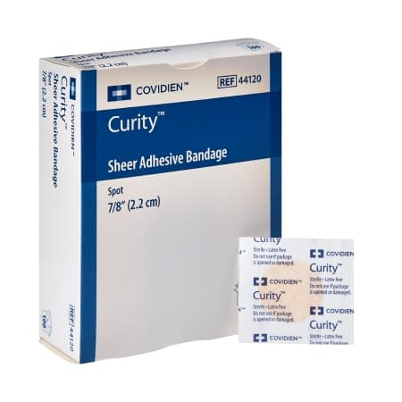 Curity Sheer Bandages, 7/8" - Box of 100 - Image 1