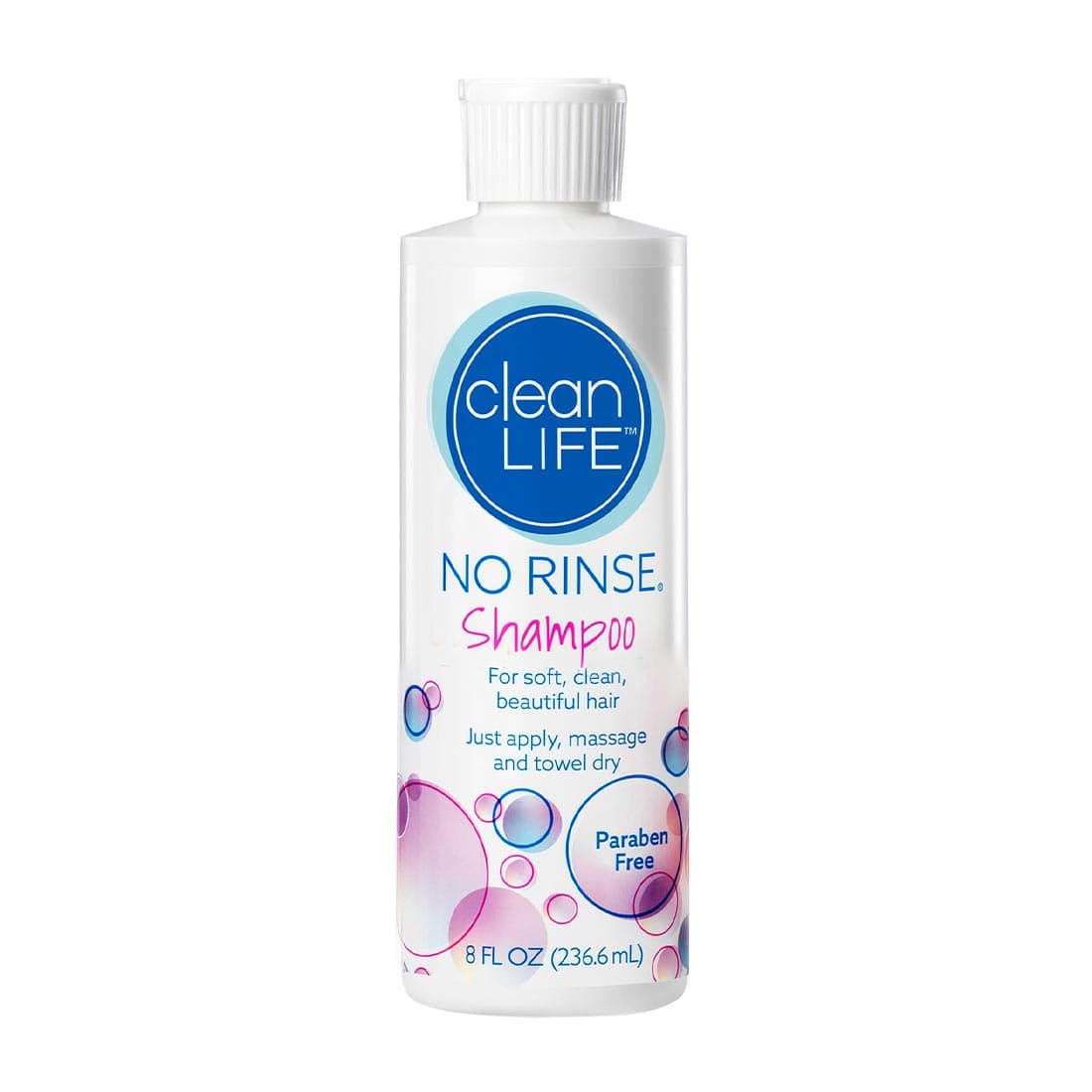 cleanLIFE No Rinse Shampoo, 8 oz. - Image 1