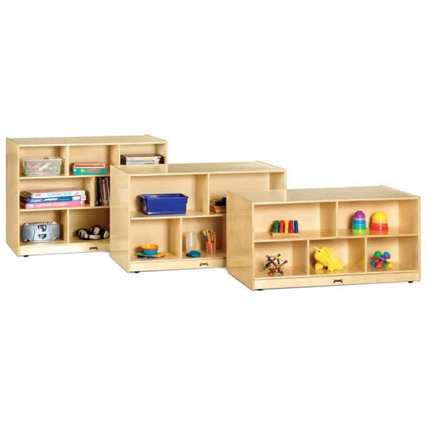 Jonti-Craft double-sided island shelf storage - Image 5