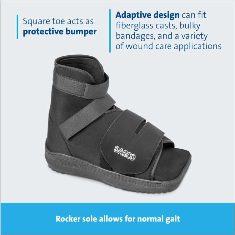 SlimLine Cast Boot, Black - Image 2