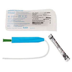 FloCath Quick Hydrophilic Intermittent Female Catheter Kit, 14 Fr - Each - Image 1