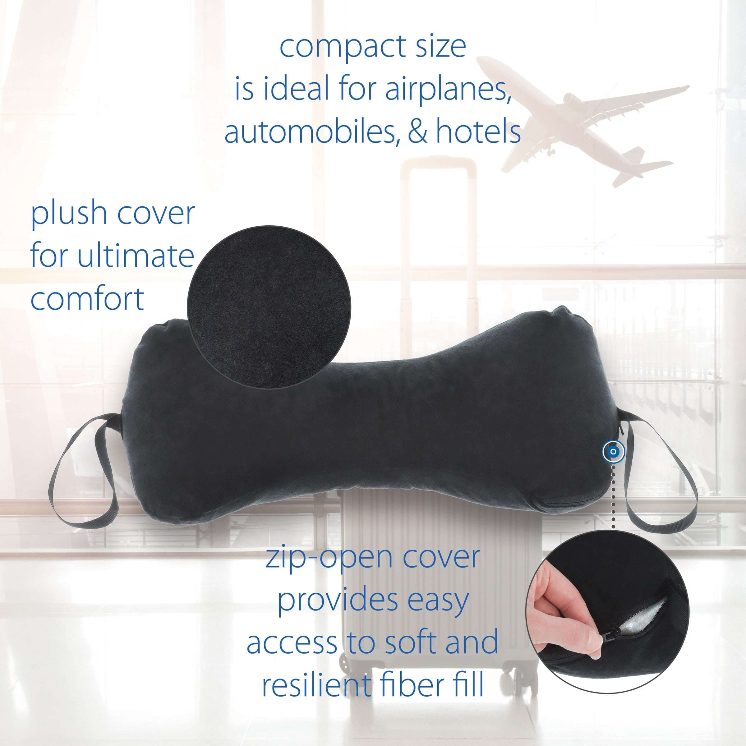 Core Sleep Log Chiropractic Bone Shaped Neck & Cervical Pillow - Image 4