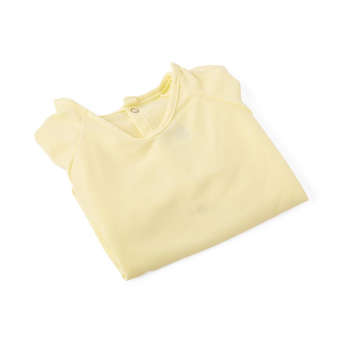Medline Comfort Knit Pediatric IV Gown, Yellow, Size S - 1 Dozen - Image 1