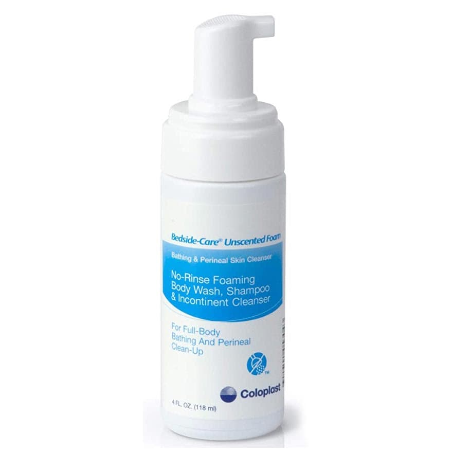 Coloplast Bedside-Care Foam Wash, Unscented, 4 oz - Each - Image 1