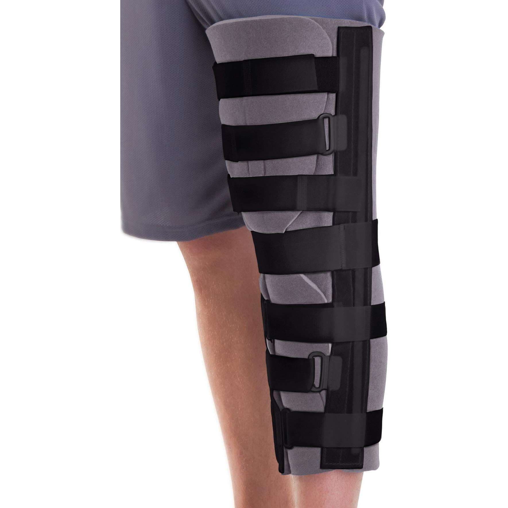 Medline Cut-Away Knee Immobilizer, 12 Inch - Image 1