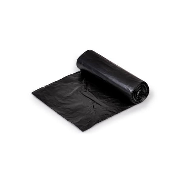 Colonial Bag Trash Bag X-Seal Bottom 45 Gal, Black, 16 Mic, Extra Heavy Duty, 40 x 48 Inch - Case of 250 - Image 1