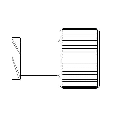 ICU Medical Dead End Cap - Each - Image 1