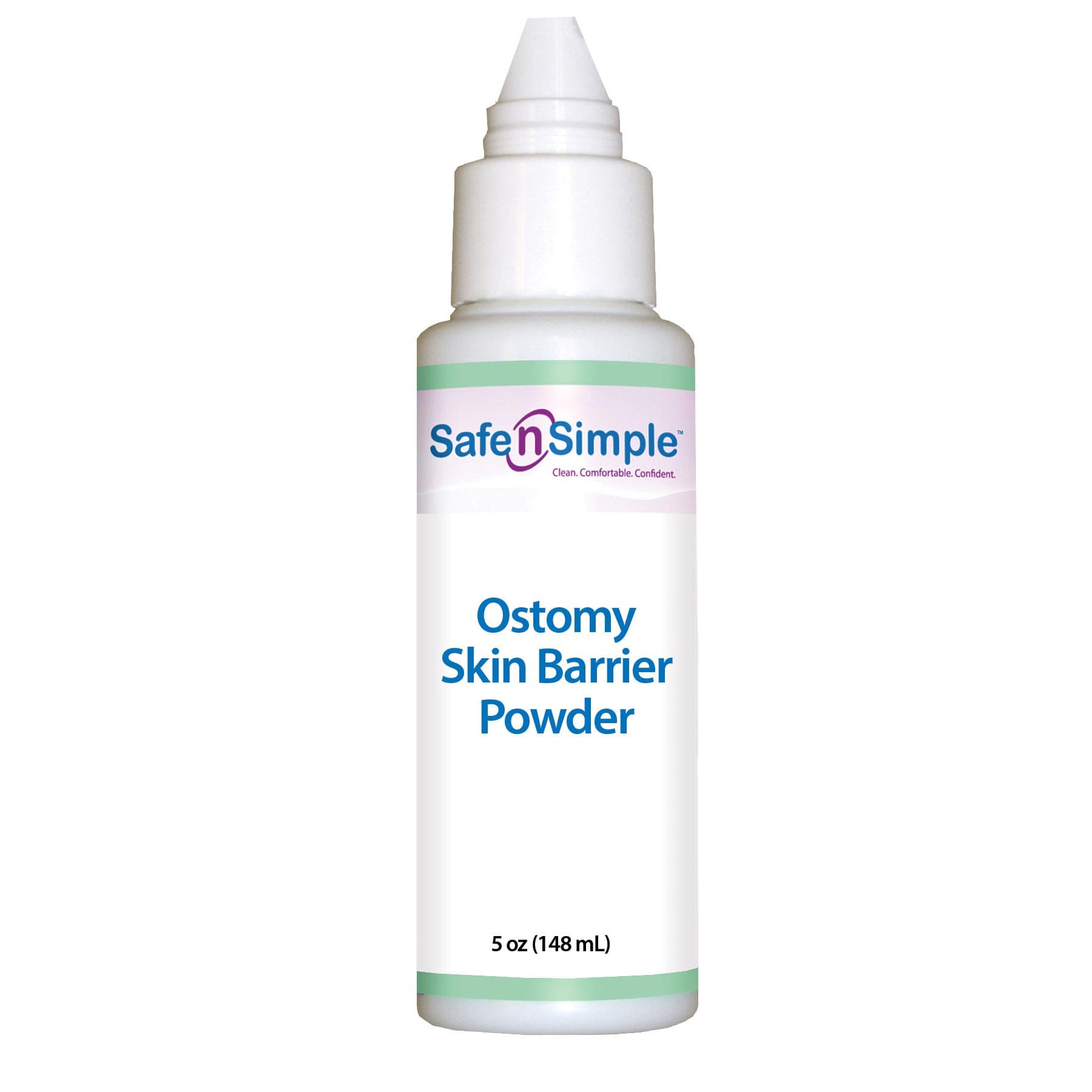 Safe n' Simple Ostomy Skin Barrier Powder, 5 oz - Case of 40 - Image 1
