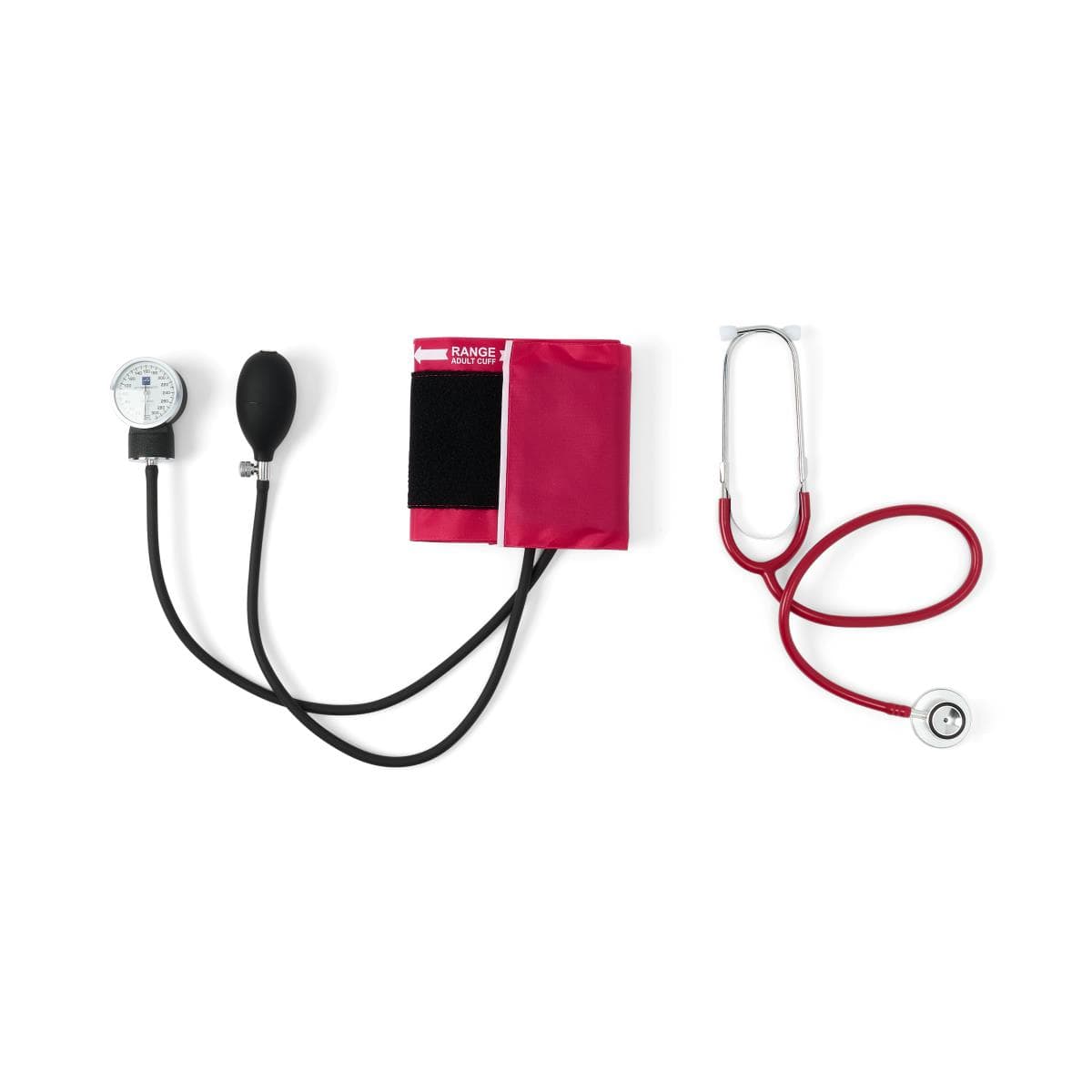 Medline Compli-mates Dual-head Stethoscope And Blood Pressure Combo Kits, Teal - Image 1
