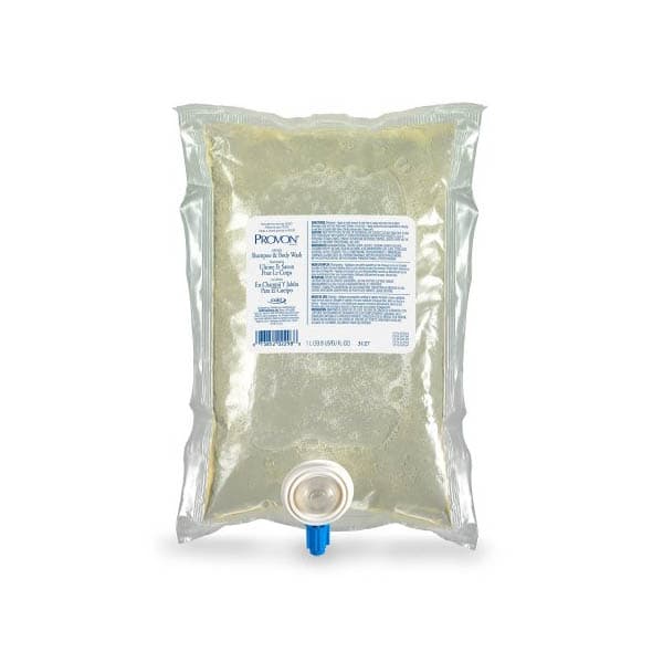 PROVON Shampoo and Body Wash Dispenser Refill Bag, 1,000 mL - Case of 8 - Image 1