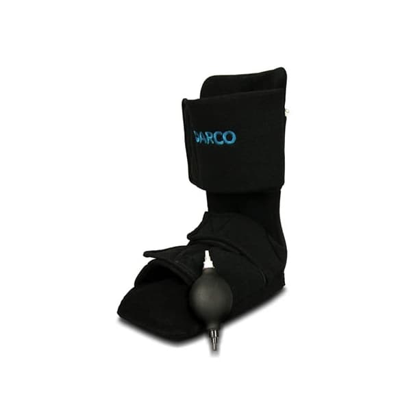 Darco International Night Splint Black Open Toe Foot, Size Up to 6, Size Up to 7 Female, Small - Image 1
