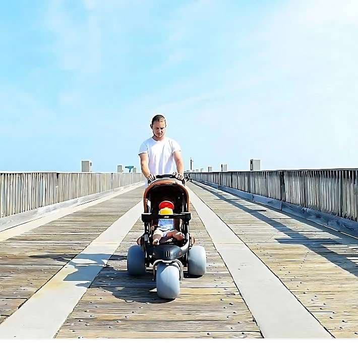 Baby bug aluminum beach jogger stroller - Image 4