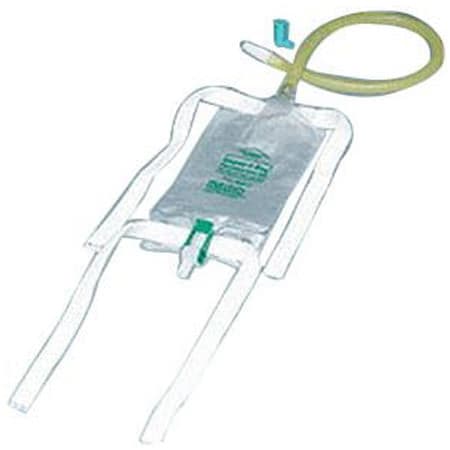 Dispoz-A-Bag Leg Bag with Flip-Flo Valve and Extension Tubing - Image 2